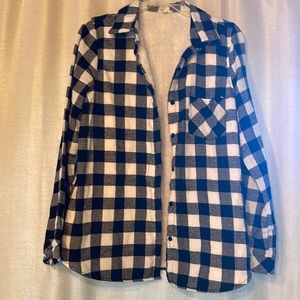 Buffalo Plaid shacket. Size Medium